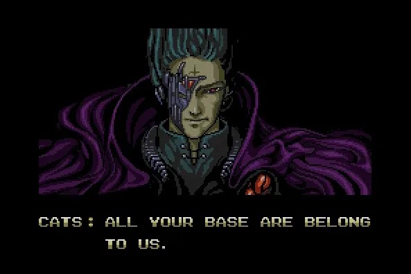 ALL YOU BASE ARE BELONG TO US